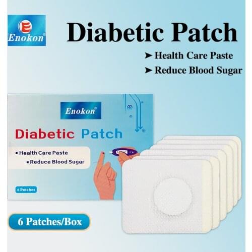 Enokon Diabetic Patch Chinese Natural Herbs Stabilizes Blood Sugar Level Balance Blood Glucose Diabetes Patches Treatment