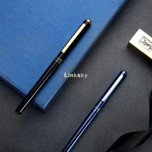 PLATINUM SBTB-1000/1500H,Business Office Metal Signature Pen, Gel Pen,0.5mm Black Refill ,Low Gravity Anti Slip Design