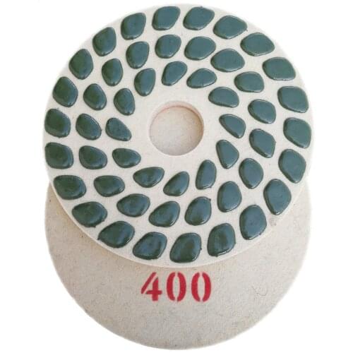 7inch 9inch 11inch Diamond Fiber Felt Polishing Pad for Dry Concrete and Terrazzo