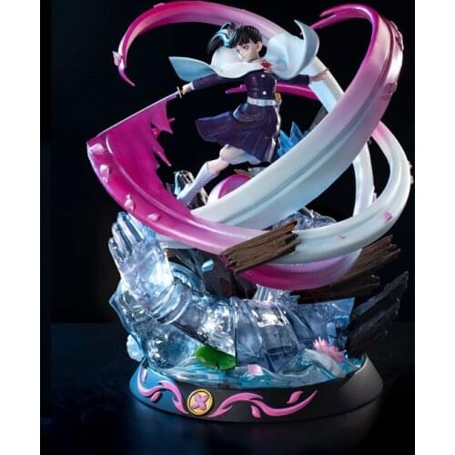 Presale Demon Slayer Chestnut Flower Falling Chanahu vs Tong Mo: Demon Slayer: GK Limited Statue Figure