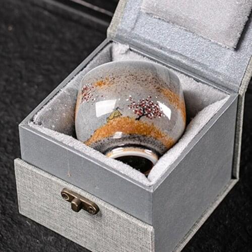 Hand painted Master Tea Cup High Quality Jingdezhen Pinming Cup Kiln Change Teacup