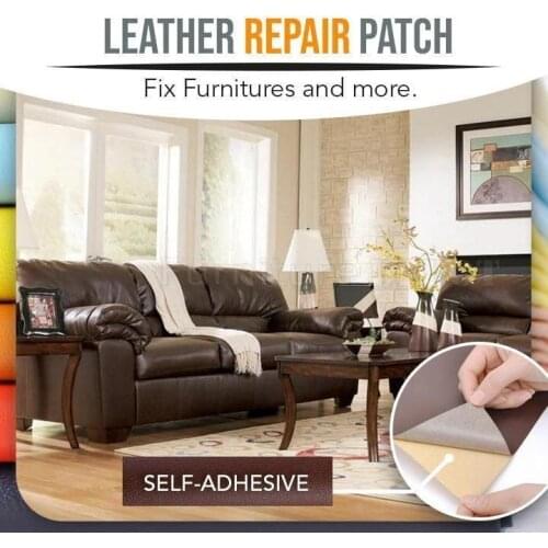 25cm*30cm No Ironing Sofa Repairing DIY Fabric Stickers Self-adhesive leather patch PU Fabric Leather Repair Self-Adhesive Patch