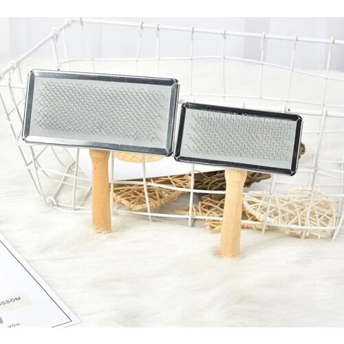 Dogs Hair Remover Brush Pet Cat Grooming Brush Wood Puppy Big Dog Combs Pet Flea Comb Quality Dog Shedding Comb Cat Supplies