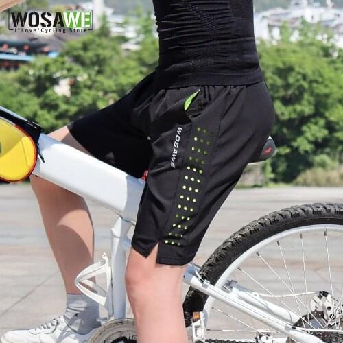 Mens Mountain Bike Shorts Cycling Shorts Breathable Loose Fit For Outdoor Sports Running MTB Bicycle Short Trousers