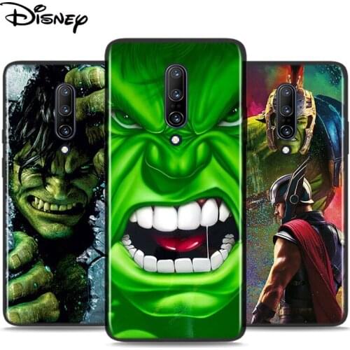 Silicone Cover Marvel Hulk Avengers For OnePlus Nord N10 N100 8T 7T 6T 5T 8 7 6 Pro Plus 5G Phone Case Shell