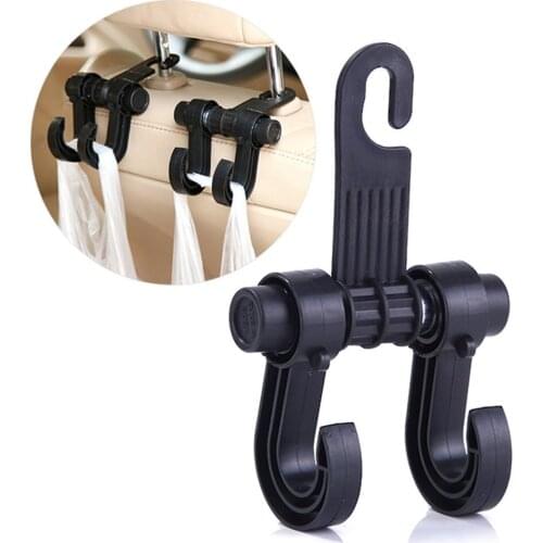 Vehicle multi-purpose hook chair back hook