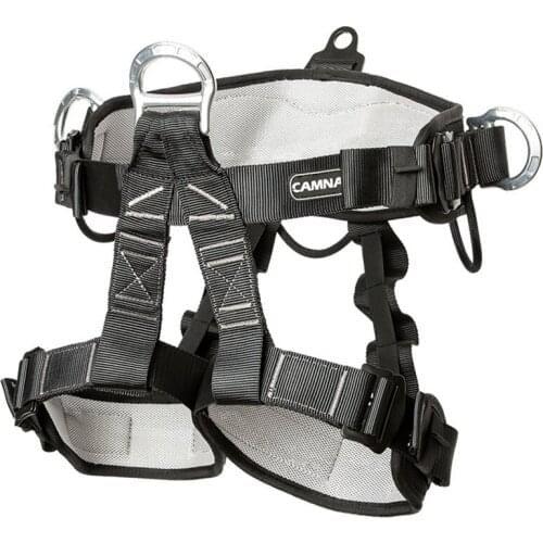 CAMNAL Camping Safety Belt 22KN Rock Climbing Outdoor Expand Training Half Body Harness Protective Supplies Survival Equipment