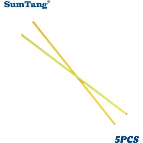 5pcs/Lot Ultra Bright 12V COB LED Strip 10-12W 110-120lm/w 400*6*1.2MM Warm White Cool White for DIY Lighting