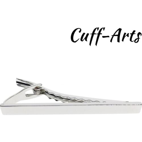 Cuffarts Simple Men Necktie Tone Metal Clamp Tie Clip For Men T20001