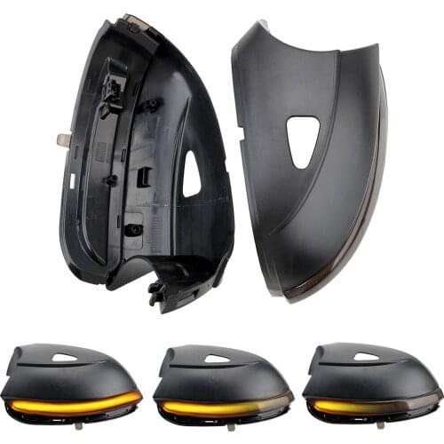 For VW Passat B7 CC Scirocco LED Turn Signal EOS Light Beetle 2011 2014 Dynamic Turn Signal Blinker 2Pcs