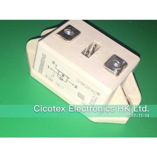 BSM181F 181 SIMOPAC IGBT Module Power module Single switch FREDFET N channel Enhancement mode