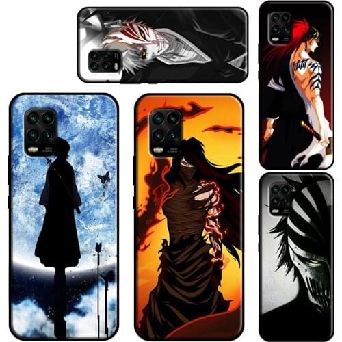 Bleach Ichigo Kurosaki Anime Case For POCO X3 Pro M3 F2 F3 Back Cover For Xiaomi Mi 11 Ultra Note 10 Lite Mi 9T 10T Pro