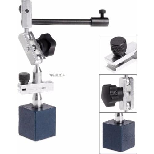 215mm Height Level Dial Test Gauge Indicator Rotary Magnetic Stand Base Holder Base Holder Stand A02 dropshipping