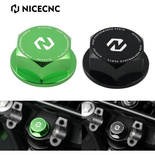 For Kawasaki KLR650 KLR 650 2008-2018 2009 2010 2011 2012 2013 2014 2015 2016 CNC Aluminum Motorcycle Steering Stem Nut Cover