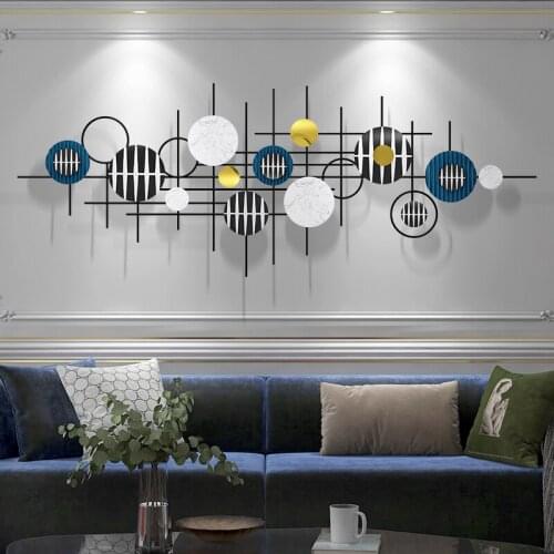 Home decor Nordic light luxury Room decoration accessories Modern Room decor aesthetic home decoration wall Metal room decor