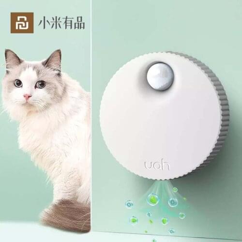 Uah Cat Litter Box air purifier ozone generator Pet Odor Eliminator Sterilization Deodorizer For Cat Dog From Xiaomi Youpin