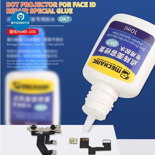 Mechanic Dot Matrix Repair Tool OK7 Face ID Facial Repair Special Glue for iPhone X-12 PRO Max Dot Projector Front Camera Repair