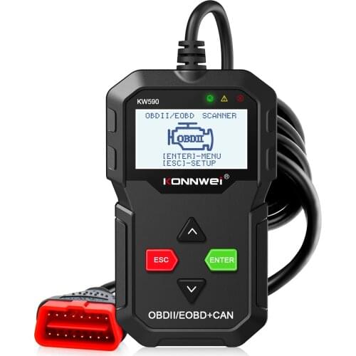 OBD2 Scanner KONNWEI KW590 Diagnostic Scanner OBD 2 Code Reader Auto Scanner better than elm327
