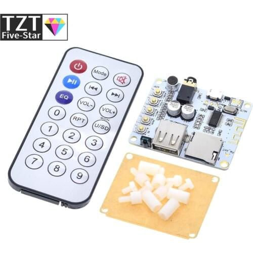 V5.0 V4.2 Bluetooth Audio Receiver Board With Usb Tf Card Slot Decoding Playback Preamp Output 5v Wireless Stereo Music Module