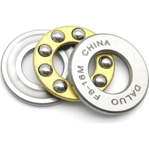 DALUO Bearings F8-16M F8-19M F8-22M 8X16X5 8X19X7 8X22X7 Thrust Ball Bearings Single Separable Direction