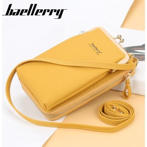 Baellerry Small Crossbody Bags Women Mini PU Leather Shoulder Messenger Bag for Girls Bolsas Ladies Phone Purse Designer Bag