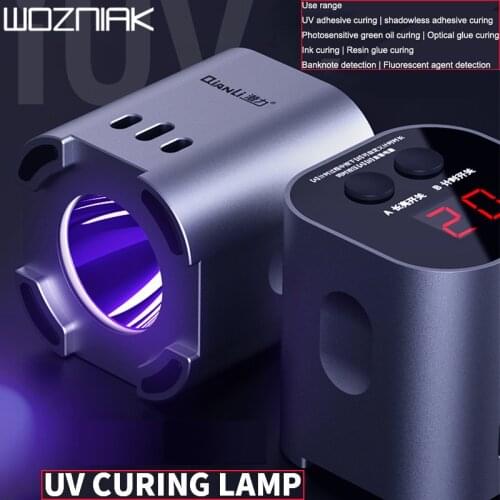 QIANLI UV Intelligent Green Oil Curing Lamp UV Adhesive Optical Adhesive Curing Lamp For Phone motherboard LCD repair