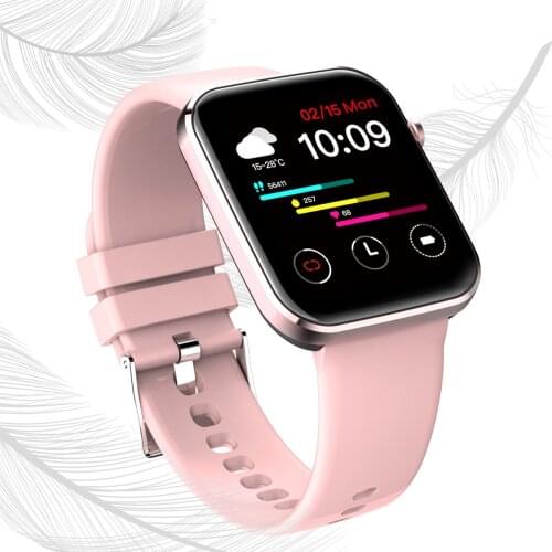 SERVO 2021 Waterproof Full touch Women Men Smartwatch Healthy Thermometer Sports Breathe DIY dial Smart Watch For Android IOS