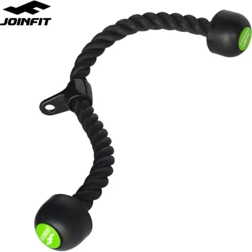 JOINFIT Fitness 68CM Triceps Rope Pull Down Heavy Duty Rope For Home Gym Bodybuilding Exercise Gym Workout Equipment