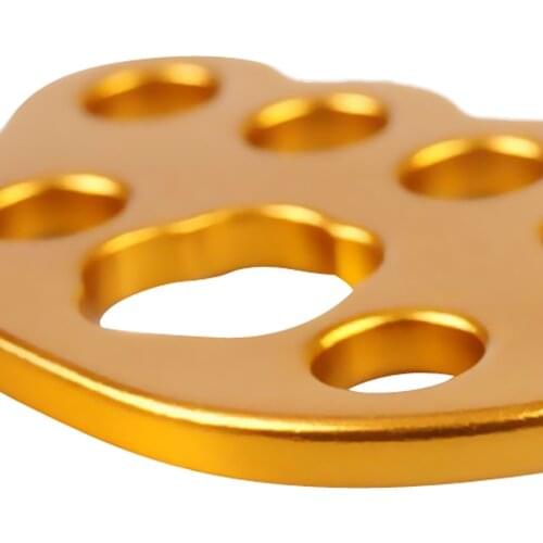 36KN Paw Rigging Plate Multi Anchor Device For Rock Climbing