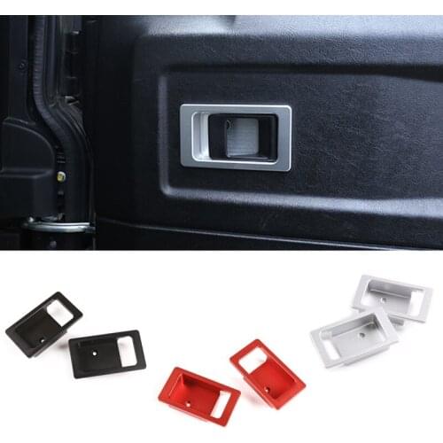 Aluminum Alloy Car Styling Inside Door Bowl Decoration Cover Defender For Land Rover Defender 90 110 130 2004-18 Auto Accessorie
