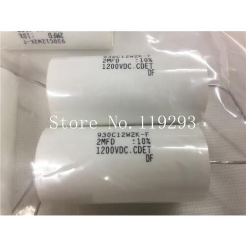 [BELLA]Need copper foot CDE U.S. film enthusiast axial 2UF1200V volume 30 * 59 coupled Need--10pcs/lot