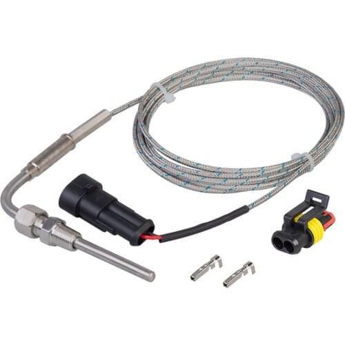 Exhaust gas Temp sensor 1.2m EGT Thermocouple Probe Exhaust Temperature Sensors Threads Exhaust Temp Sensor 0-1000 C