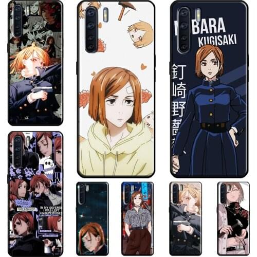 Nobara Kugisaki Jujutsu Kaisen Manga For OPPO Find X3 X2 Pro A52 A72 A83 A91 Reno 2 2Z 4 A53 A9 A5 2020 F5 A3S A31 Case Cover