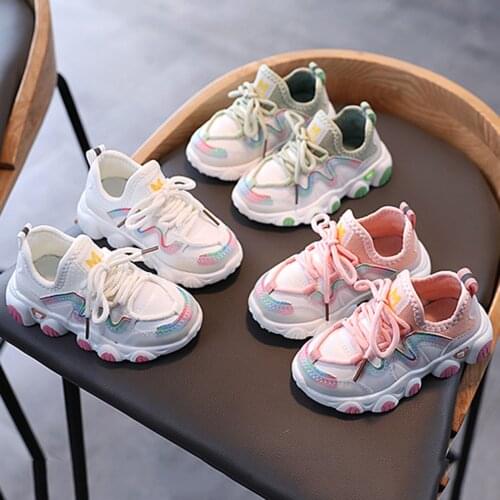 Childrens Sneakers Toddler Infant Kids Baby Girls Winter Warm Leather Lace Up Soft Shoes Sneakers Shoes For Babies zapatos