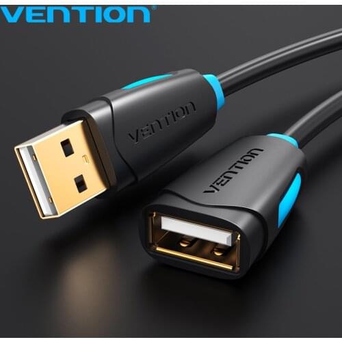 Vention USB Extension Cable 3.0 Male to Female USB Cable Extender Data Cord for Laptop PC Smart TV PS4 Xbox One SSD USB to USB