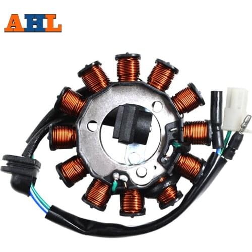 AHL Motorcycle Generator Stator Coil Assembly Kit For Honda CBF125 CBF 125 2008-2015 31120-KWF-941