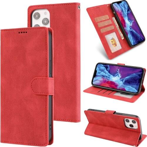 For Back Cover Cases 6plus iphone7 8Plus X XS XR Max 11 12Pro SE 2020 Solid Color stick high-end leather Protective sleeve