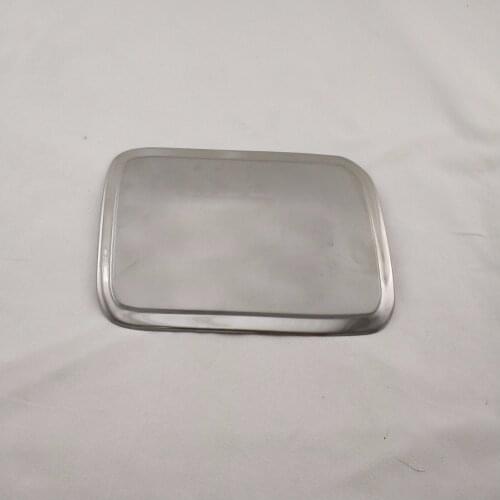 1PCS Stainless steel style plated for Nissan Wingroad / AD Van Y12 2006 Accessories Fuel Tank Cap Cover