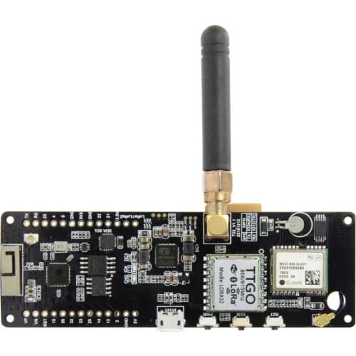 LILYGO® TTGO T-Beam V1.1 433/868/915/923MHZ TTGO ESP32 WiFi Bluetooth Module GPS NEO-6M SMA LORA 18650 Battery Holder