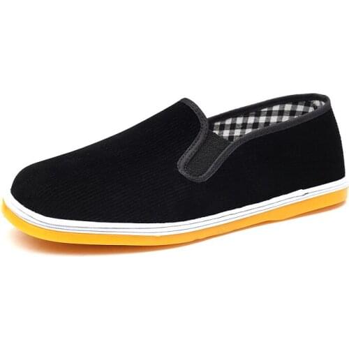 2021 Summer New Chinese Style Mens Vulcanized Shoes Sweat Absorption Breathable Non-slip Size 39-45 Suitable for Daily
