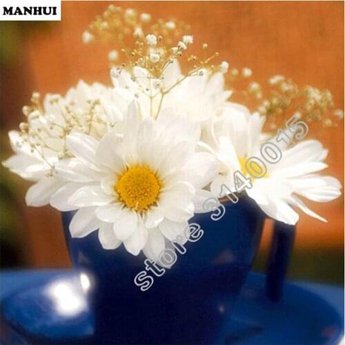 Diy diamond painting kit diamond embroidery plant full rhinestone flower cross stitch diamond painting chrysanthemum BEC030