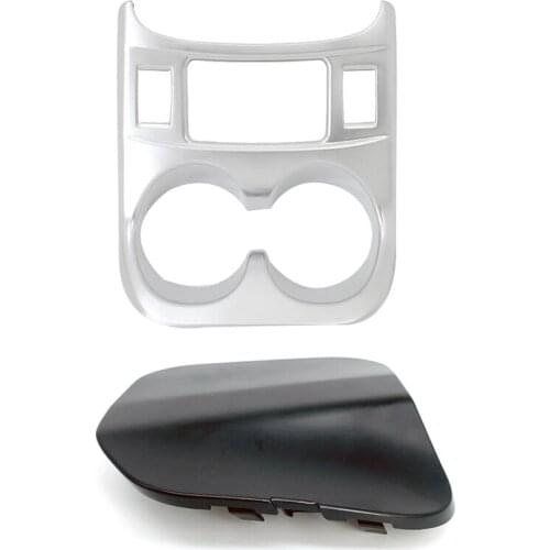 Front Bumper Tow Hook Cap for Nissan X-Trail Rogue T32 14-16 with Water Cup Holder Trim for Nissan Qashqai J11 14-19