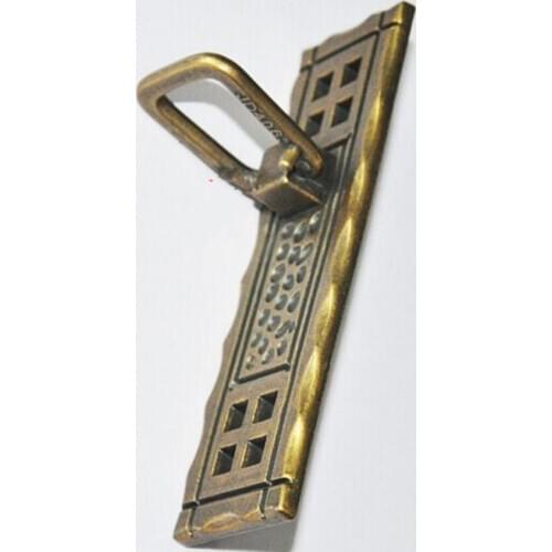 Rustico vintage distress shaky furniture handles bronze drawer cabinet pulls knobs antique brass dresser door handles with screw