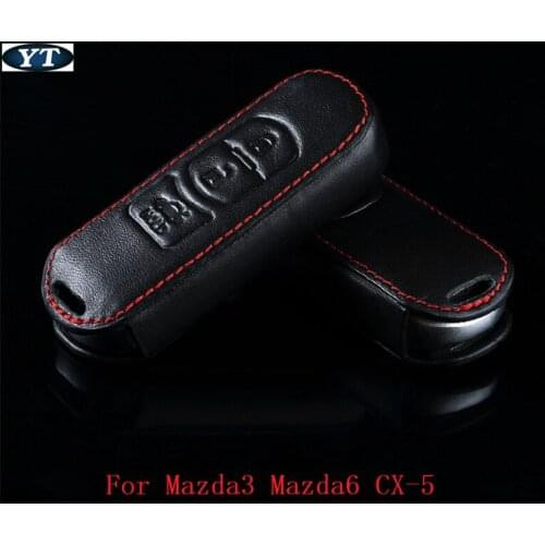 Genual leather key bag ,auto key holder,key case for Mazda 3 mazda 6,cx-5 ,auto accessories,car styling