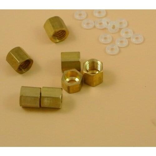 20pcs DX4 damper screw big damper small damper Copper Screw on Damper DX4 with Ink Tube 3MM(O.D)*2MM(I.D)