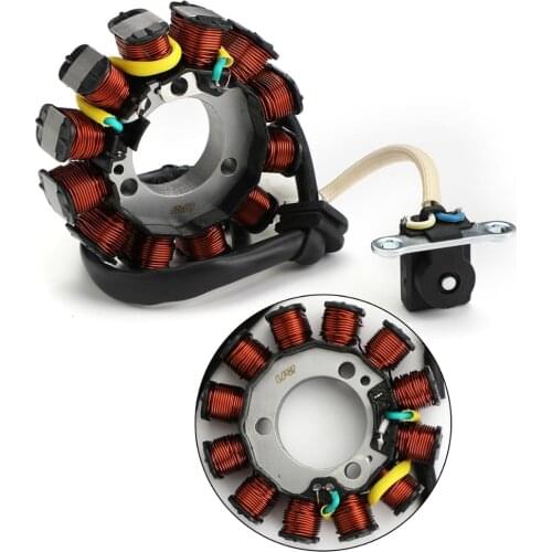 Areyourshop for Honda CBF125 2008-2015 31120-KWF-941 Magneto Generator Engine Stator Coil Scooter Motorcycle Parts