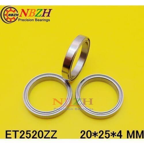 Free shipping Boutique ball bearing DDA-2520ZZ ET2520ZZ A2520ZZ 20254 20*25*4mm deep groove ball bearings 20x25x4mm A2520 ZZ