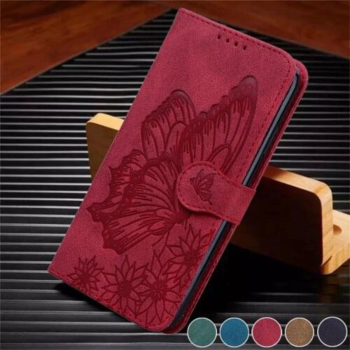 Butterfly Phone Case For Xiaomi Redmi Note 9 Case Redmi Note 9 Cover for Xiomi Redmi Note9 Funda Leather Flip Wallet Card Cover