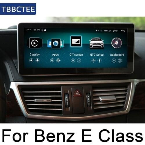 For Mercedes Benz E Class 2014~2016 NTG multimedia player Android screen touch display GPS Navigation radio stereo head unit