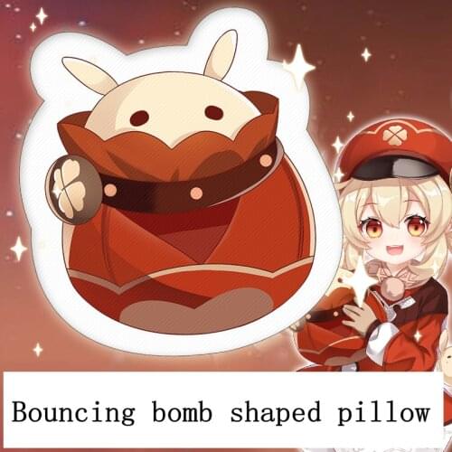 2021 new Genshin Impact KLEE bouncing animation peripheral customized special-shaped double-sided pillow sofa small cushion